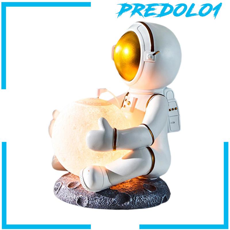 [Predolo1] Portable Humidifiers for Bedroom Astronaut Figurine with LED Light