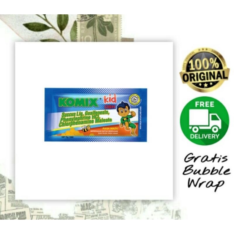 Komix Kids Anak Madu / Obat batuk anak