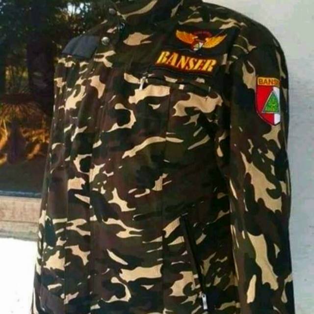 Jaket Banser Jangkis Doreng Nasional