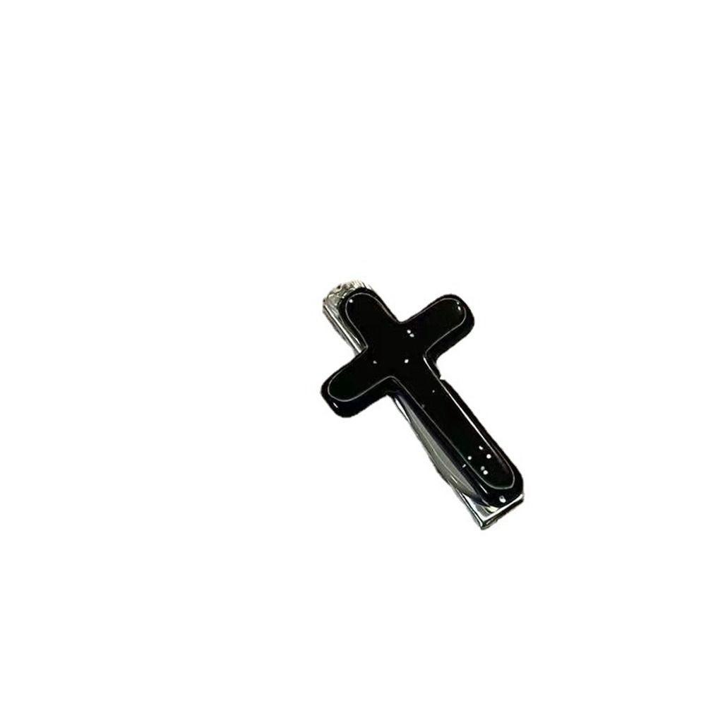 Agustinina Jepit Rambut Silang Shiny Retro Simple Kecil Hairpin Bintang Poni Klip Duckbill Klip Bentuk Geometri Aksesoris Rambut Perempuan