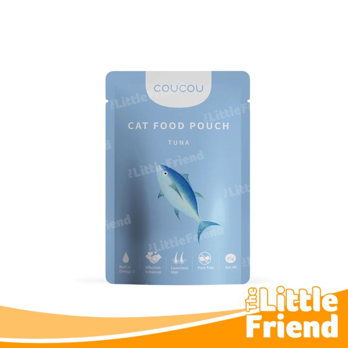 Makanan Kucing Kitten Basah CouCou Pouch Premium Cat Food 85 Gram