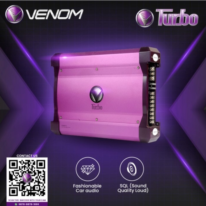 Power Amplifier VENOM TURBO V 406 TO