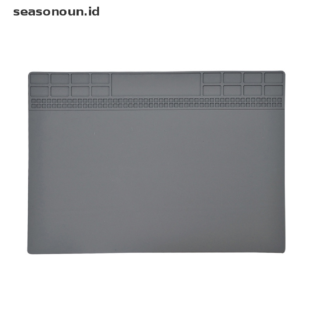 Seasonoun Electronic Repair Mat Heat Insulation Repair Pad Solder Alas Stasiun Kerja Plat Pemeliharaan.