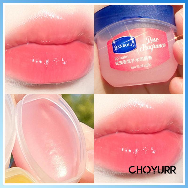 【COD】VASELINE Lip Therapy Lip Balm Rosy Mini 7gr Untuk Pria Dan Wanita Pemerah Bibir -CH