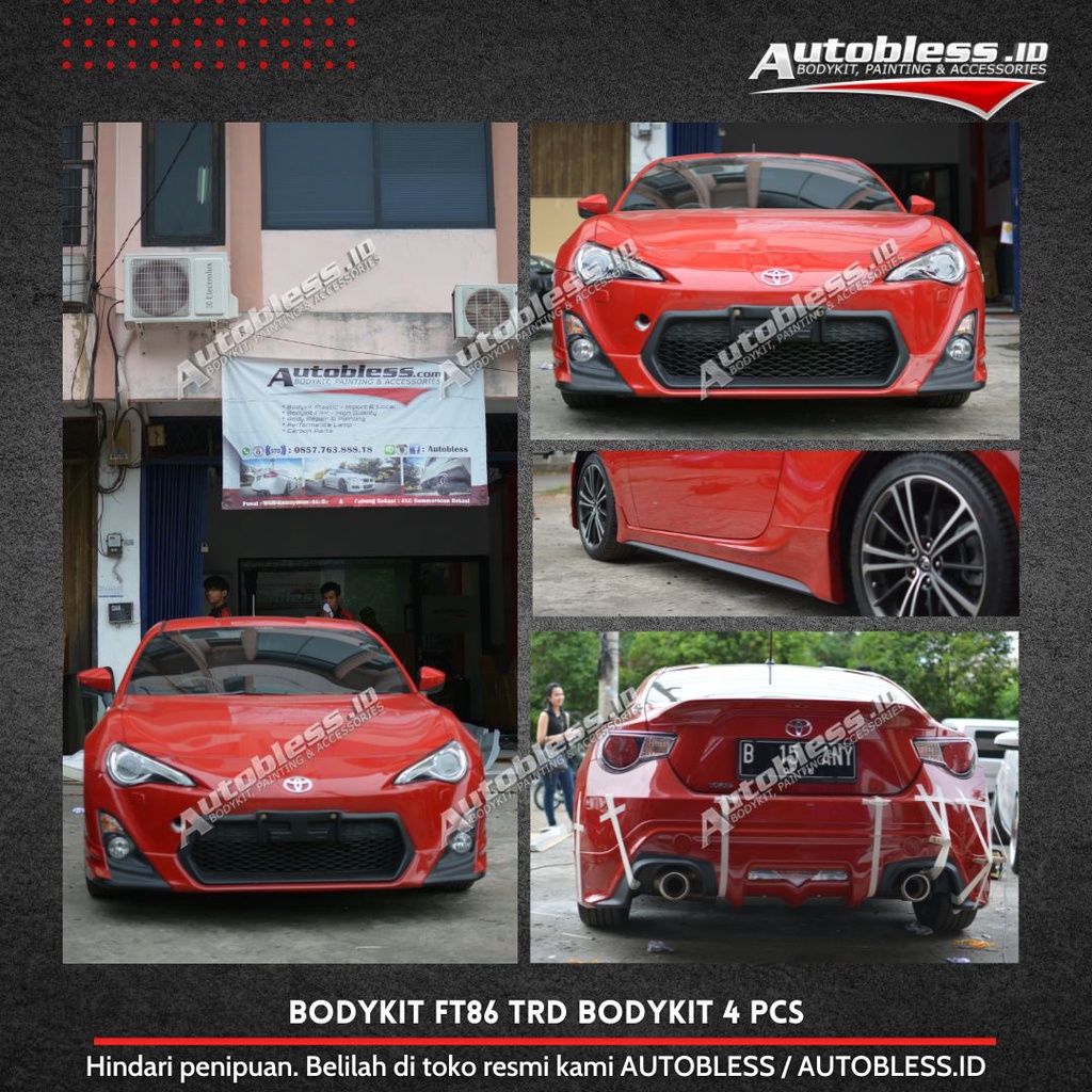 Bodykit FT86 FT 86 TRD Sportivo Bodykit Toyota FT86 TRD High Quality