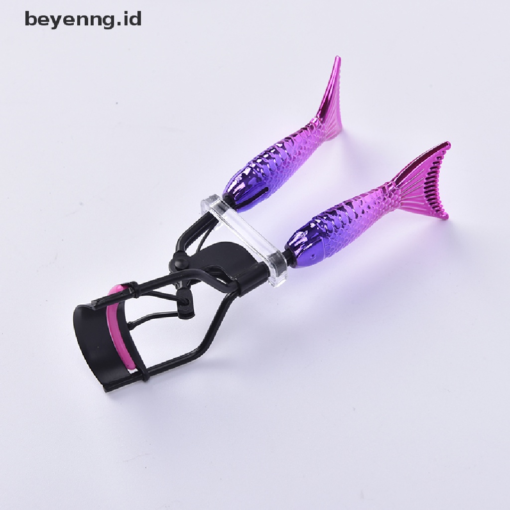 Beyen Sisir Penjepit Bulu Mata Gagang Lengkung Tidak Melukai Bulu Mata long-lasg curling ID