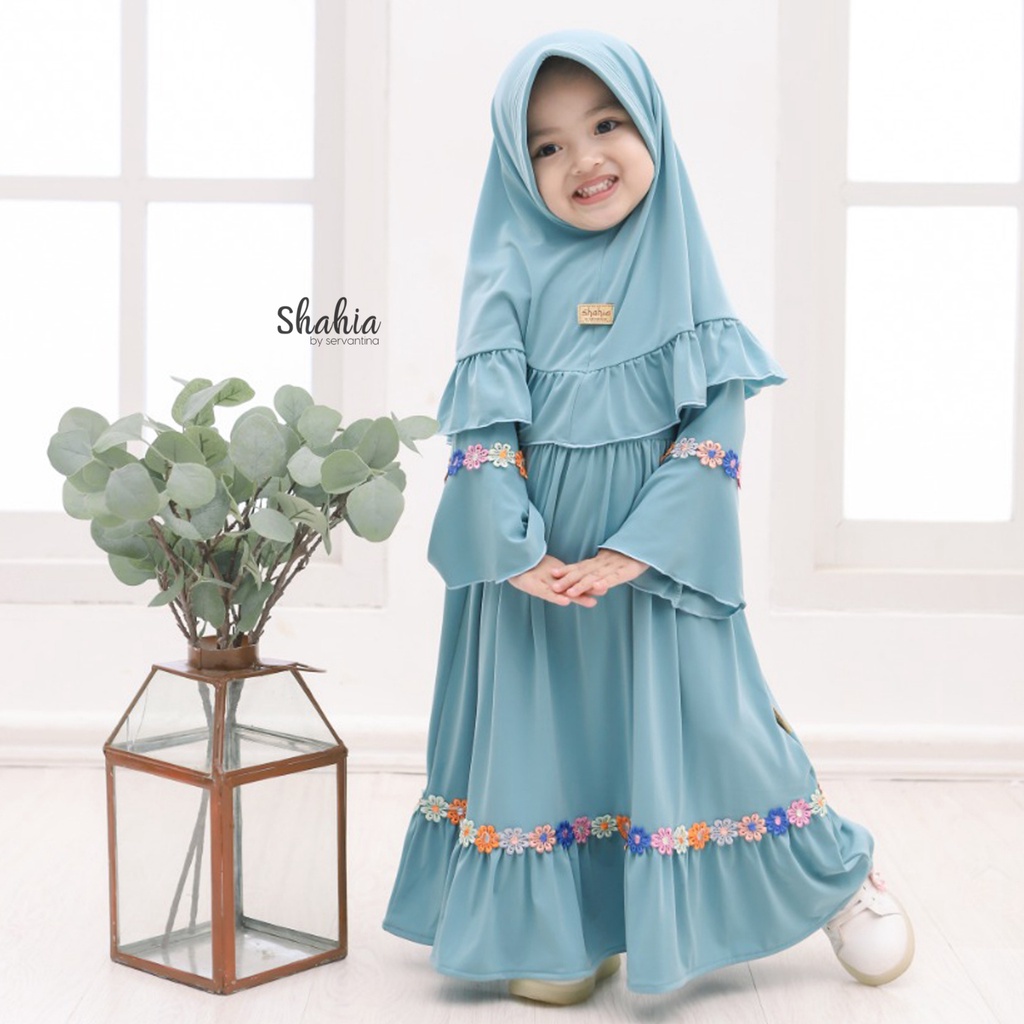 NEW Shahia Servantina - Gamis Anak Perempuan Shabira