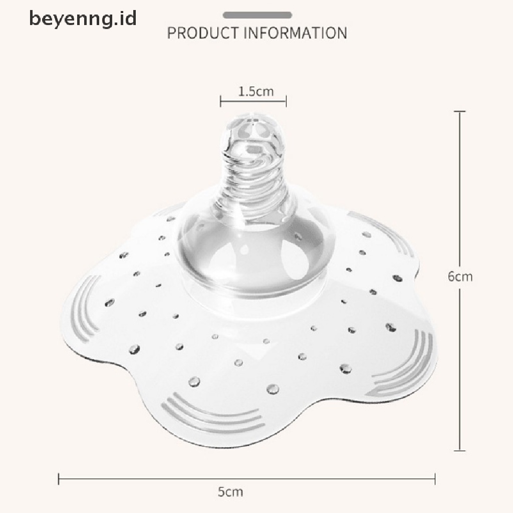 Beyen Silikon Pelindung Puting Ibu Menyusui Protection Cap Shields Milk Cover ID