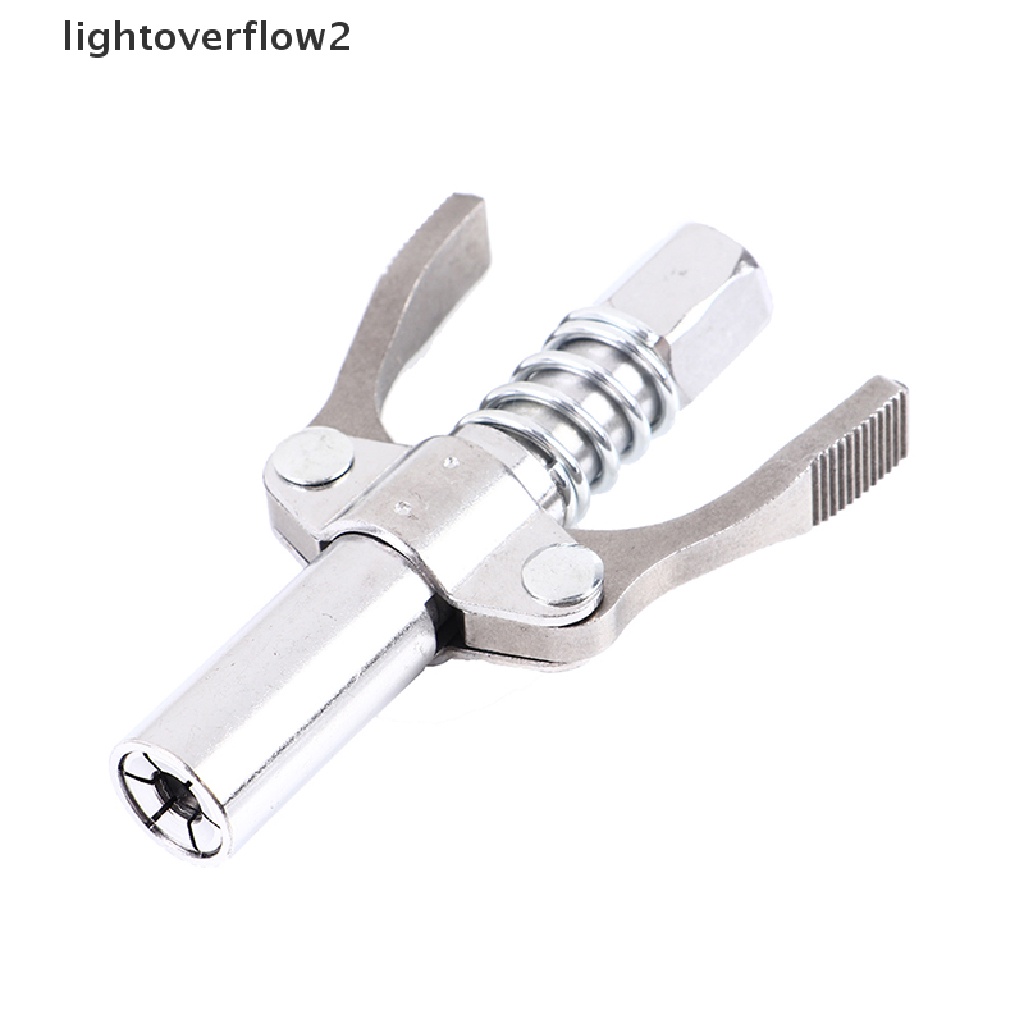 [lightoverflow2] Grease Tool Coupler Heavy-Duty Quick Lock and Release Double Handle [ID]