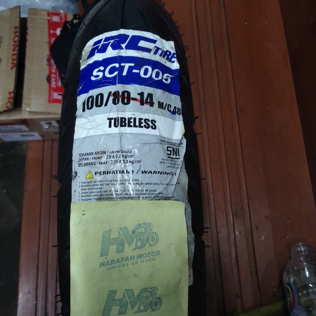 100/80 IRC SCT006 - Ban Motor Ring 14 Tubbeles