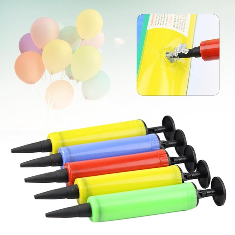 POMPA BALON MINI MANUAL POMPA TANGAN BALON PORTABLE ALAT TIUP BALON PESTA DEKORASI POMPA TANGAN