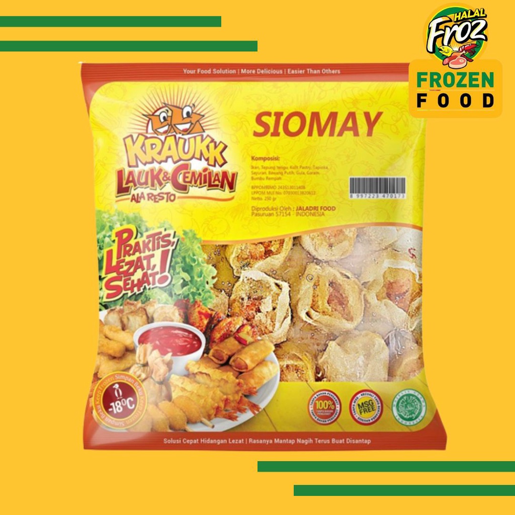 

Kraukk Siomay 250gr Instant Sameday Ready Poris