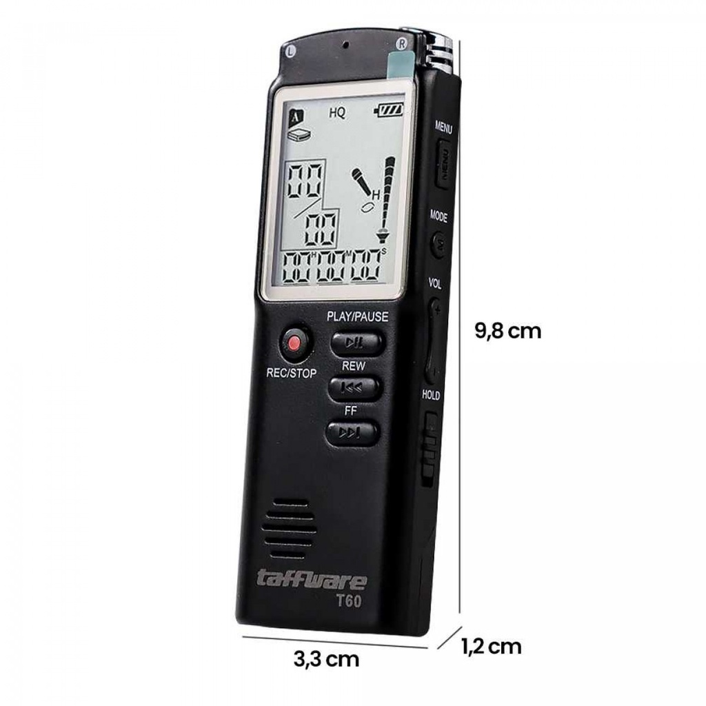 Taffware Perekam Suara Digital Voice Recorder 8GB - T60