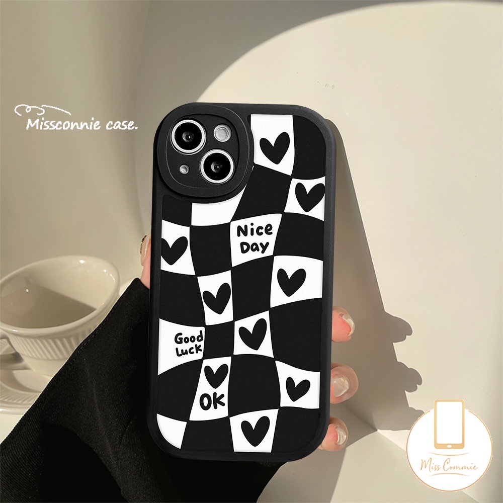 Ins Sederhana Bunga Tulip Hitam Pasangan Ponsel Case Untuk Infinix Hot 9 10 11 Bermain 10T 11s Hot 10 Lite Infinix Smart5 6 10s Note8 Silicon Lembut Tpu Penutup Belakang