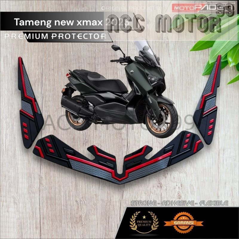 Stiker Rubber Tameng Depan Yamaha Xmax 2023