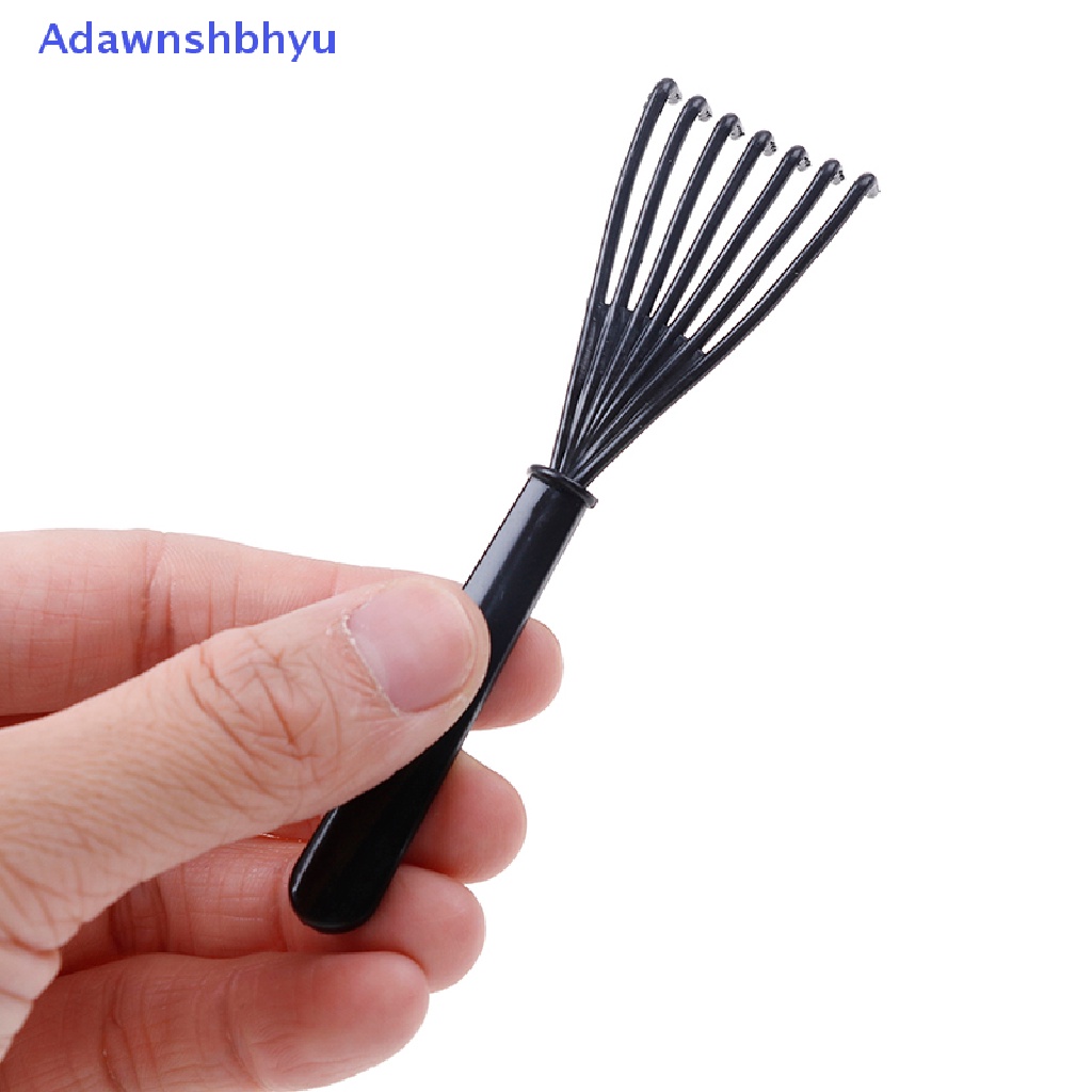 Adhyu 2Pcs/Set Sikat Rambut Sisir Cleaner Remover Lembut Hair Drop Alat Pembersih Pengiriman ID