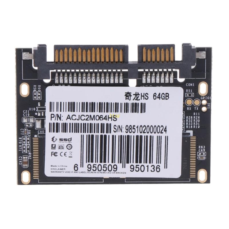 Btsg Half-slim III Solid State Disk 64GB SSD Internal Solid State Disk Hardisk Laptop Untuk Aksesor Komputer Notebook
