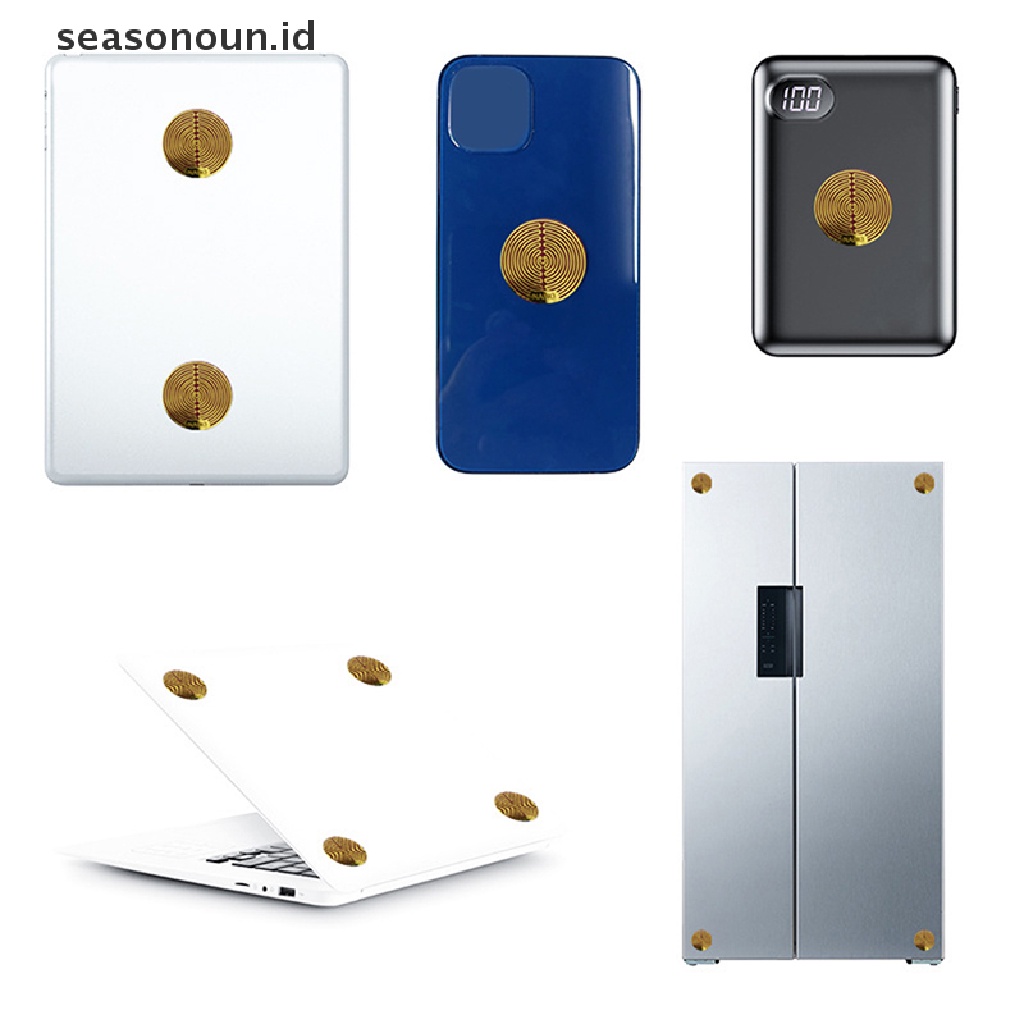 Seasonoun 1Pc Stiker Perlindungan Anti-Radiasi Perisai Handphone Untuk Semua Elektronik.