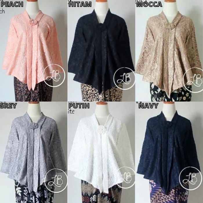 

Atasan Kebaya Kutu Baru Brokat Floy