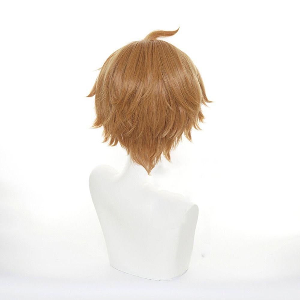 R-FLOWER Wig Rambut Hot COS Penutup Panci Bentuk Kepala Layar Traveller Cosplay