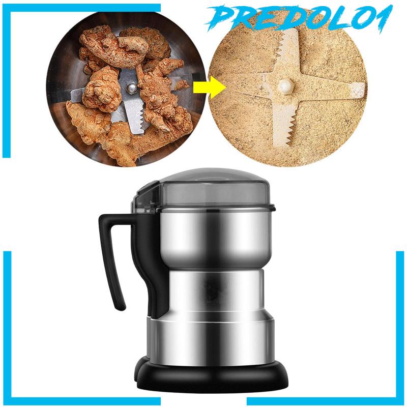 [Predolo1] Food Grinders Mills Mesin Giling Otomatis 400W Untuk Biji Kopi Lada