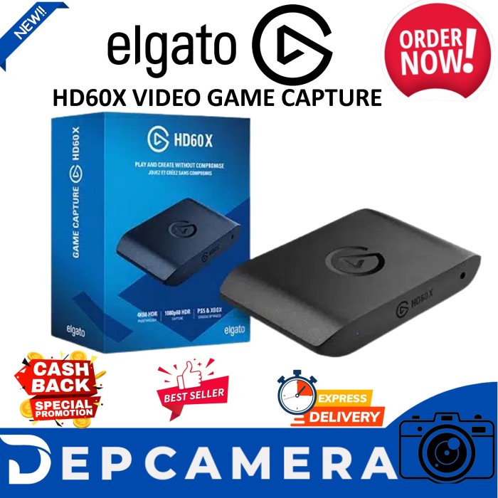 Elgato HD60 X Game Capture Stream and Record HD60X HD 60 X HD 60X