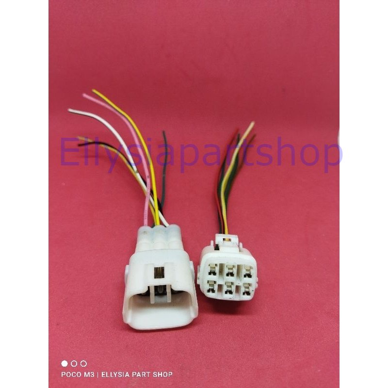 soket DLC connnector pin 6 zusuki kawasaki