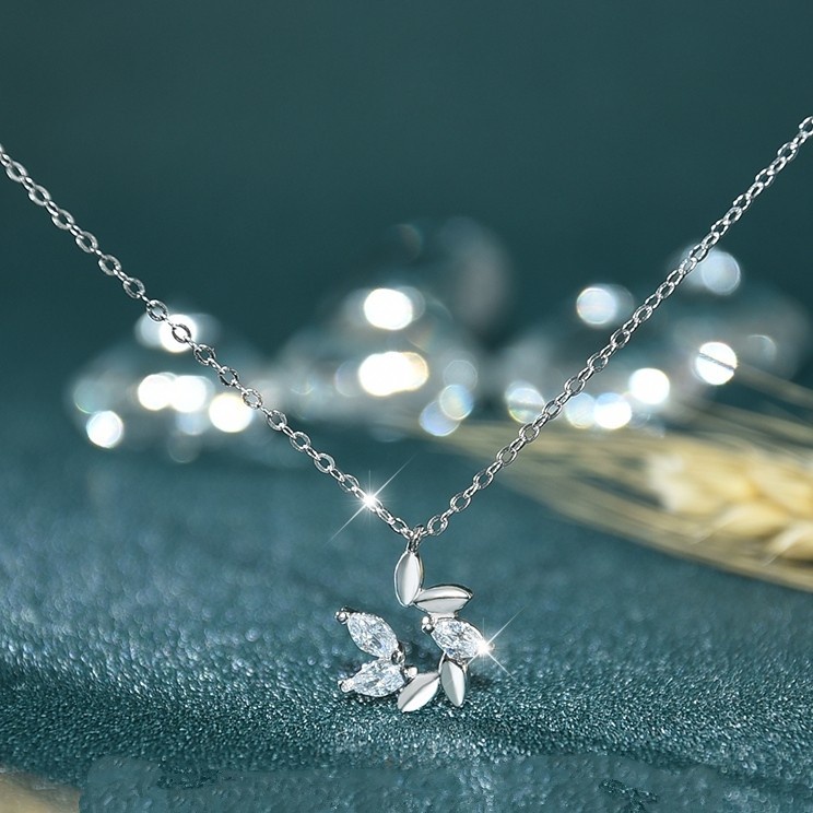 Kalung Titanium wanita-wheat Chinese style Suasana dan sederhana Fashion necklace Arctic Deer