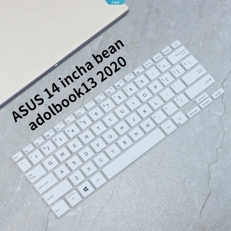 Cover Keyboard Silikon Komputer Cocok Untuk ASUS 14inch Bean Adolbook13 2020sarung Keyboard Berkualitas Tinggi [ZK]