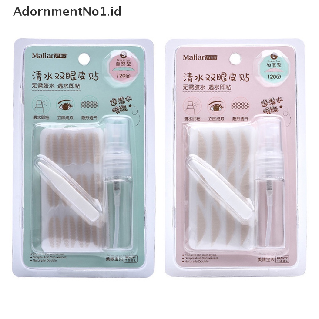 [AdornmentNo1] 120pcs Natural Eye-Lift Mesh-Lace Invisible Stiker Kelopak Mata Dua Lipat [ID]