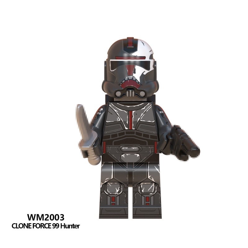 Star Wars Mini Figure Destroyer Front Sight Hunter Commander Cody Teknisi Anak Rakitan Mainan Blok Bangunan