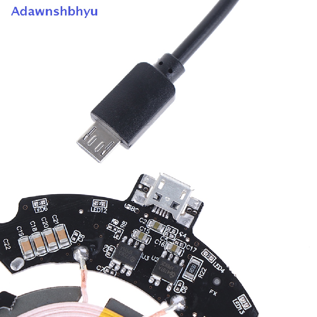 Adhyu 10W /15W QI Fast Wireless Charger PCBA Modul Papan Sirkuit Transmitter +Coil ID