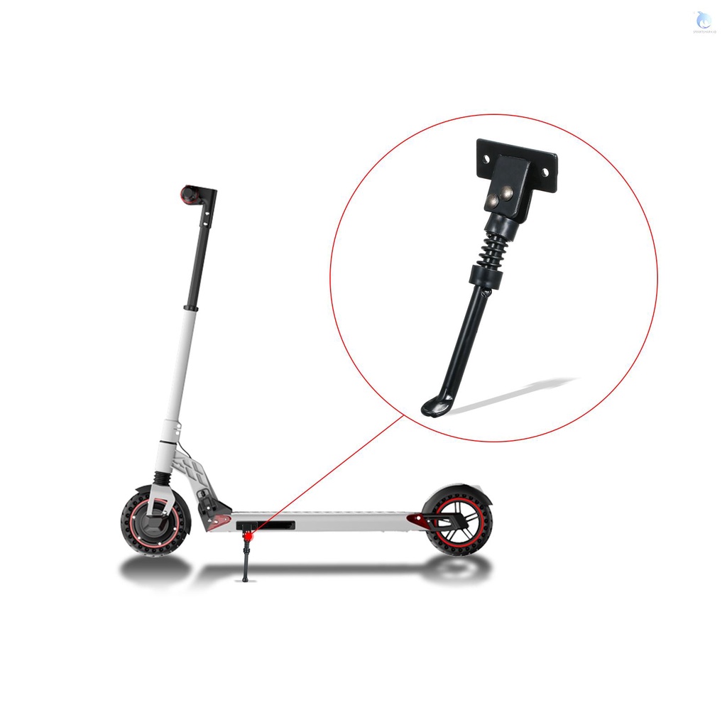 Smar-1pc Electric Scooter Kick Stand Besi Solid Kickstand Support Electric Scooter Dudukan Parkir Kaki Penyangga Holder Untuk Kugoo M4