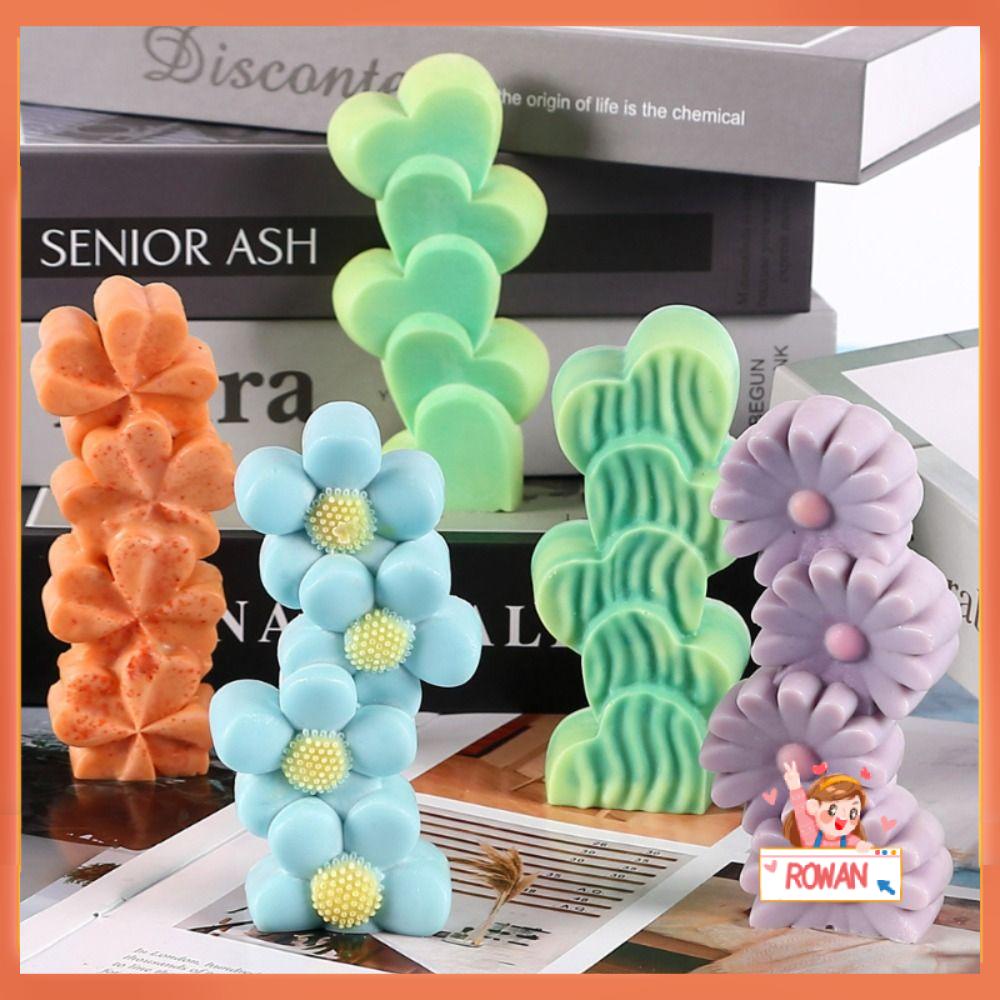 R-bunga Cetakan Lilin Perlengkapan Pernikahan Clay Tools Handmade Silicone Mold