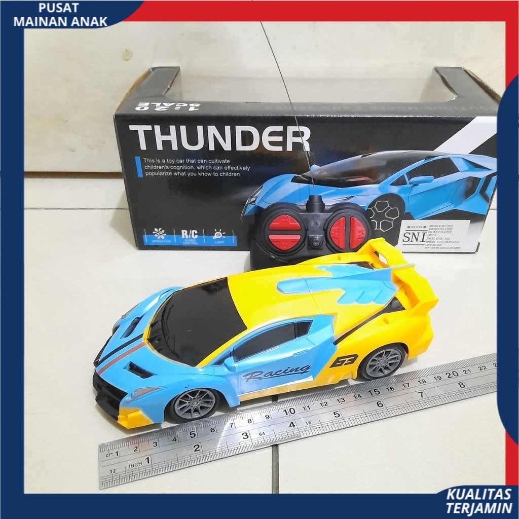 Mainan Anak Mobil Remot Control Balap Racing skala 1:20 Model Keren Terbaru RC Car Drift Sports Car