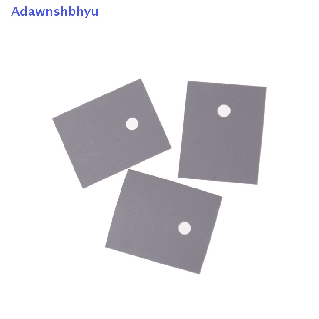 Adhyu 50pcs TO-247 Transistor Silicone Insulator Isolasi Lembaran20 * 25mm ID