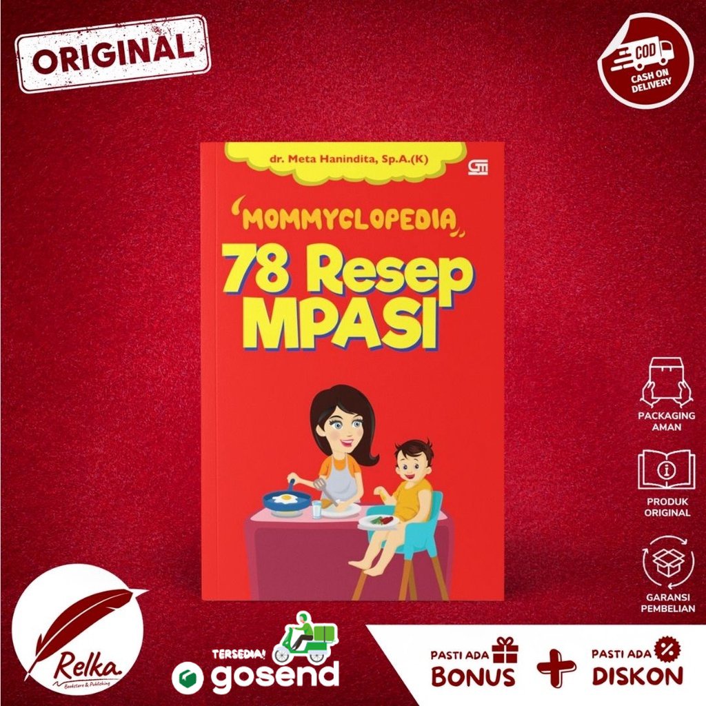 Buku Mommyclopedia 78 Resep MPASI - Dr Meta Hanindita