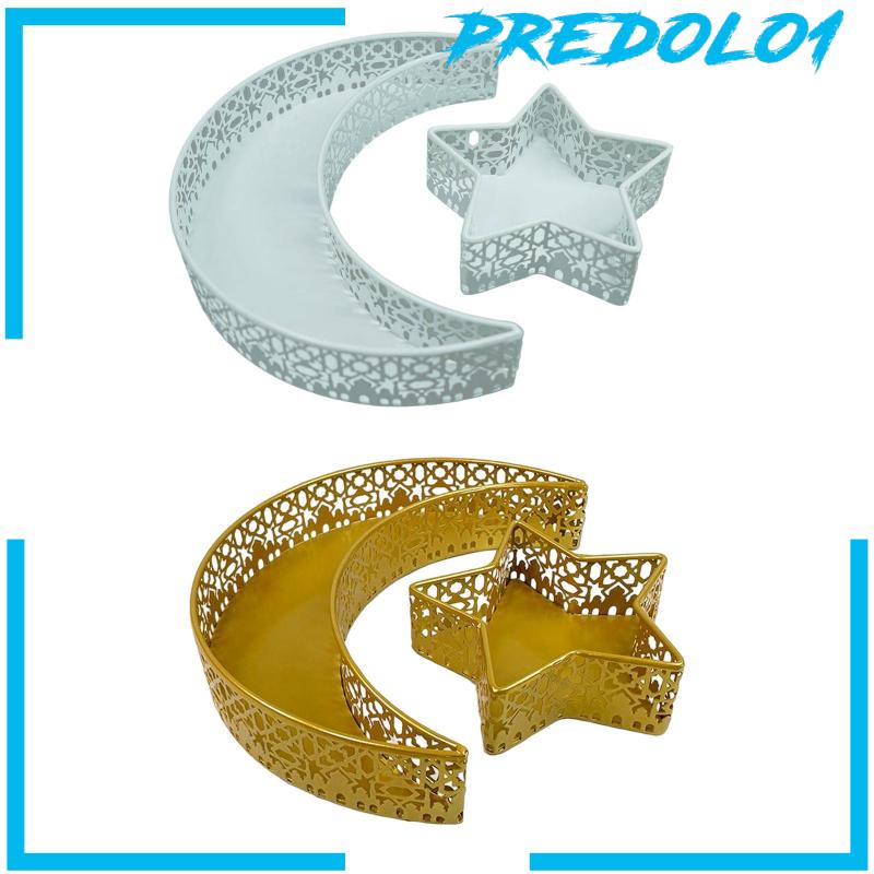 [Predolo1] Nampan Bulan Bintang Mewah Eid Mubarak Untuk Dapur Mubarak Lebaran Hajatan