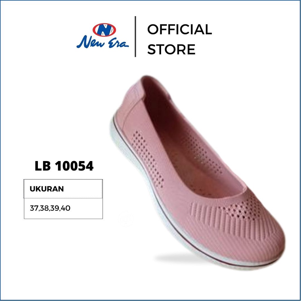 NEW ERA LB 10054 Sepatu Slip On Wanita Karet TERBARU Original Murah