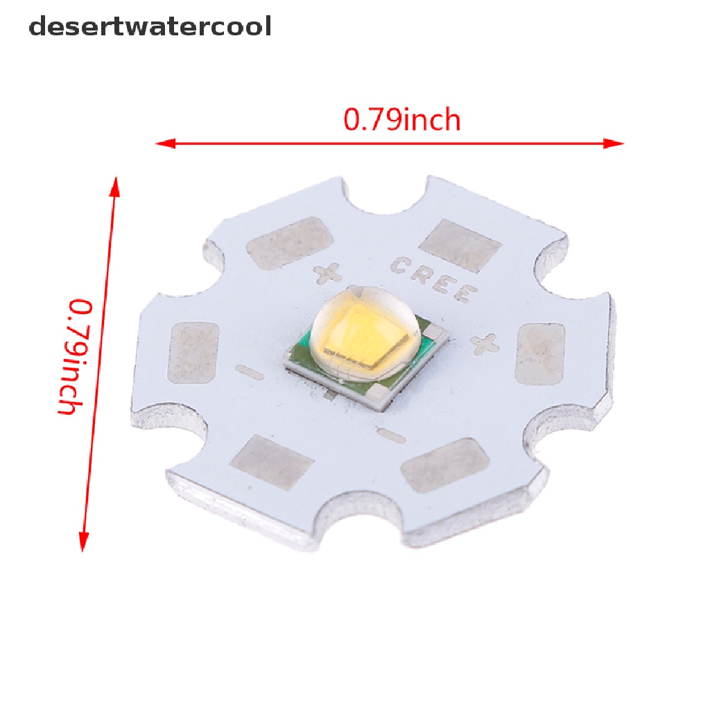 Deid CREE XML2 XM-L2 10W Putih Merah Hijau Biru Kuning chip LED Daya Tinggi+PCB 16/20mm Martijn