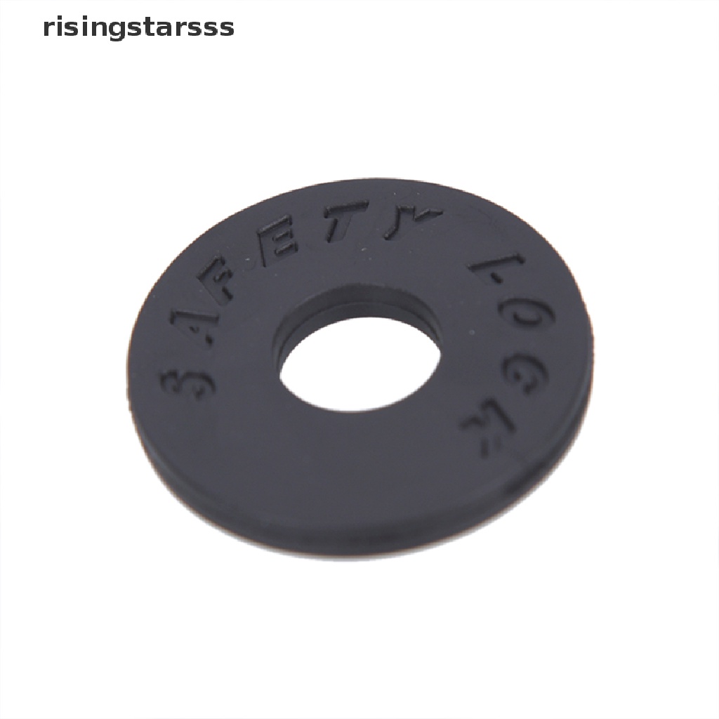 Rsid Span-new 10Pieces Guitar Savers Strap Lock 25mm OD 9mm Aksesori Musik Hitam Merah Biru  Sepatu Jelly