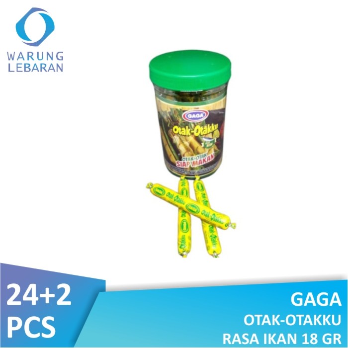 

Gaga Otak Otakku Sosis Ikan 18gr (Isi 24+2 Pcs)