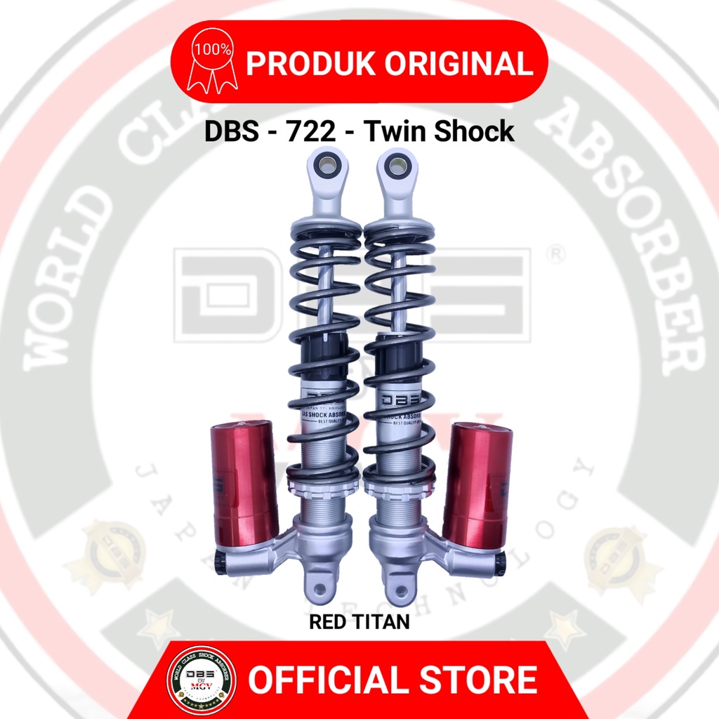 [ BISA COD ] Shock Tabung DBS 722 E SERIES YAMAHA XMAX 250 NMAX 155 N MAX X MAX