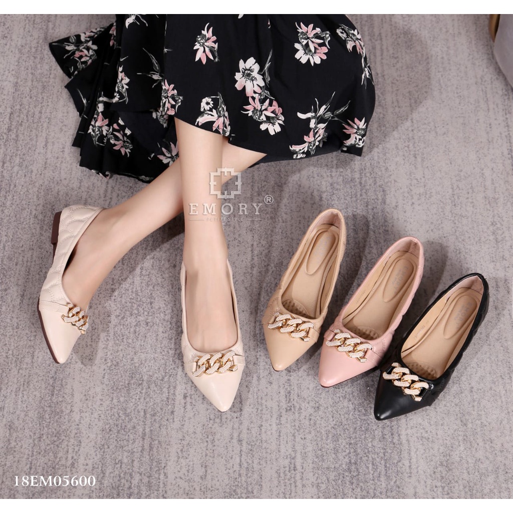 SV - EMORY Lawrysa Flat Shoes Wanita 18EMO5600