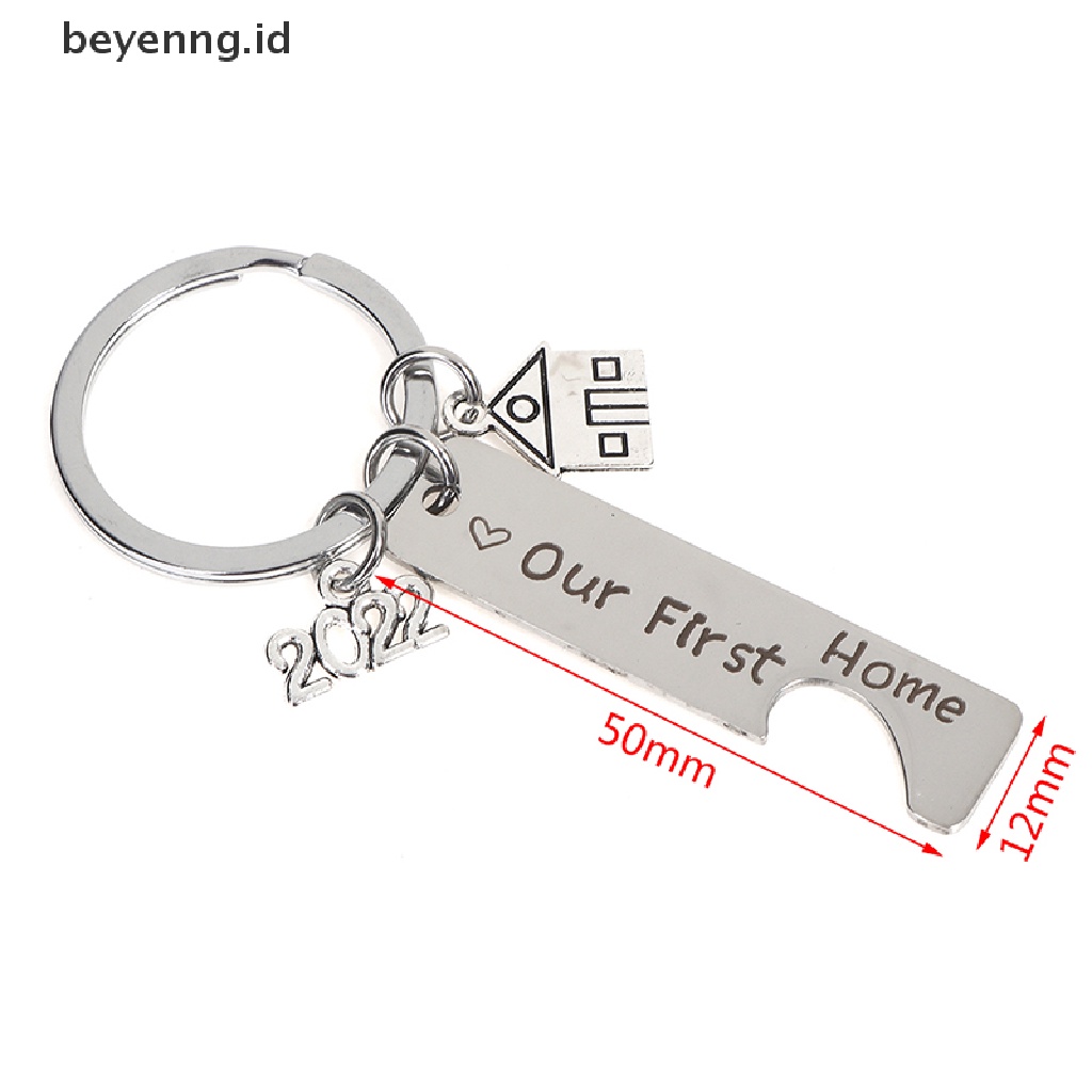 Beyen Our First Home House Keyring 2022 Couples Housewarming Gifts Lovely Gift ID