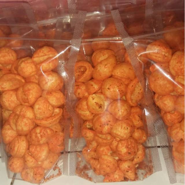 

KRUPUK KEONG DAUN JERUK XTRAA PEDAS 250gr