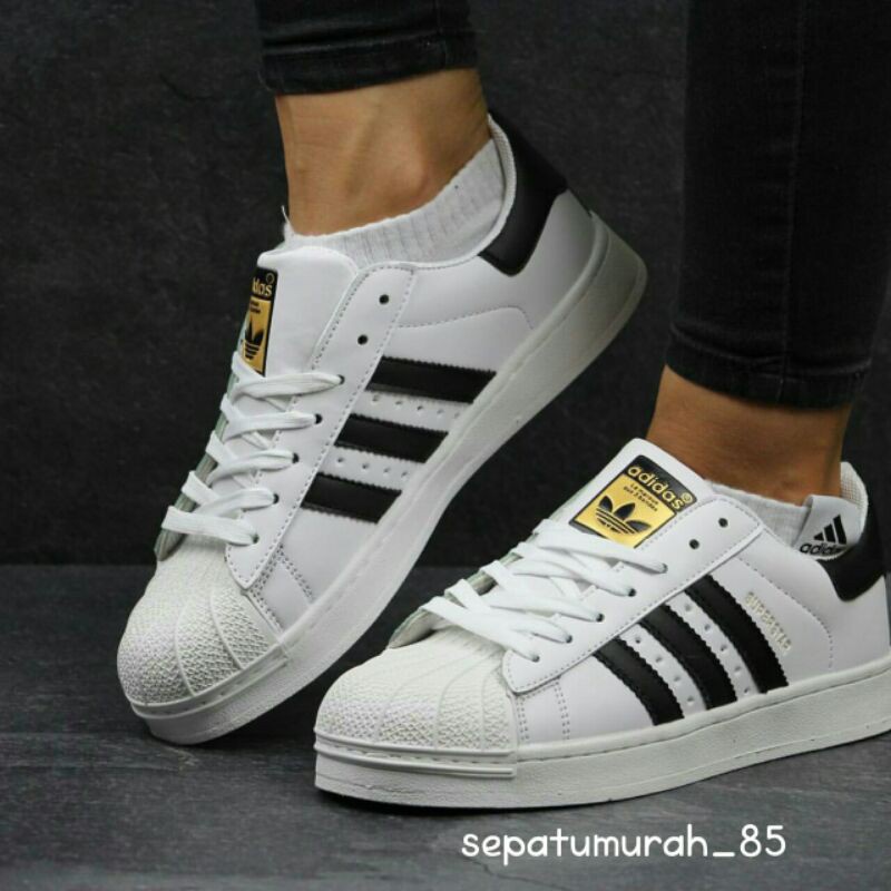 COD FREE ONGKIR ORDER DI "LAPAKSEPATUGROSIR" SEPATU ADIDAS SUPERSTAR SOL ORIGINAL PRIA WANITA INSOLE