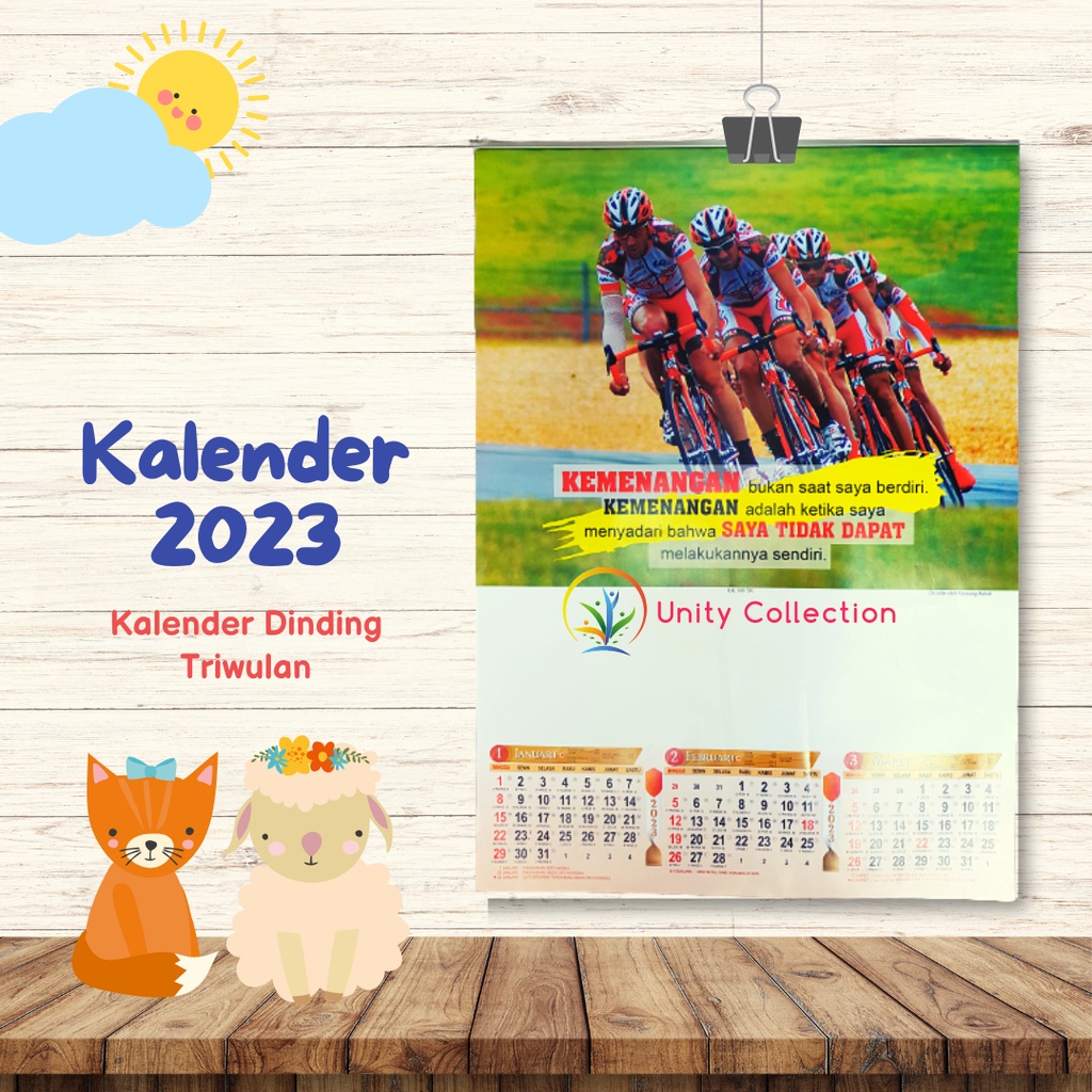 

Kalender Dinding Triwulan 2023