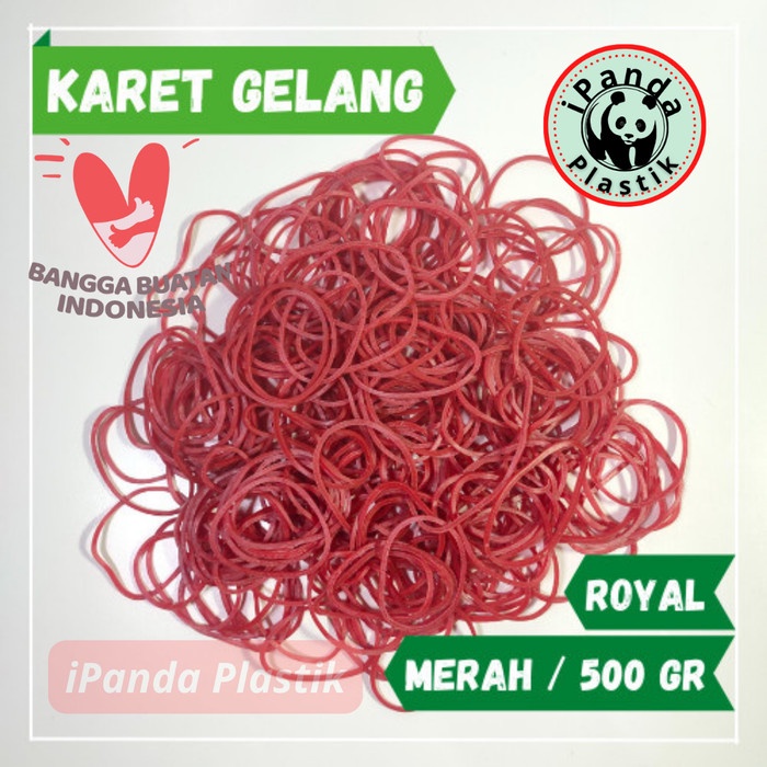 Karet Gelang Besar Royal 500 gram - Hijau