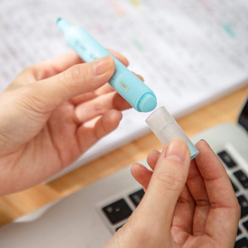 

D3W! Deli Highlighter 1 set Isi 6 Warna Pastel [ Edisi AGNEZ MO ] - CU347